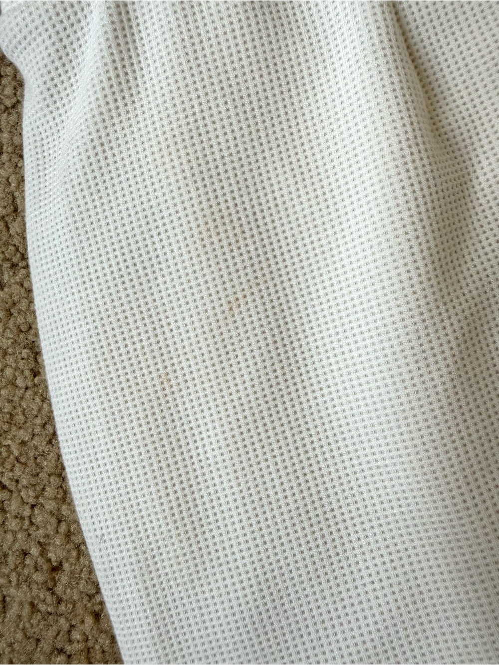 NWT Chico’s Zenergy Soft Waffle Tapered Ankle Pants | Cream Size 0 - Picture 7 of 8